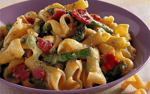 maccheroni agli asparagi, dieta weight wellness